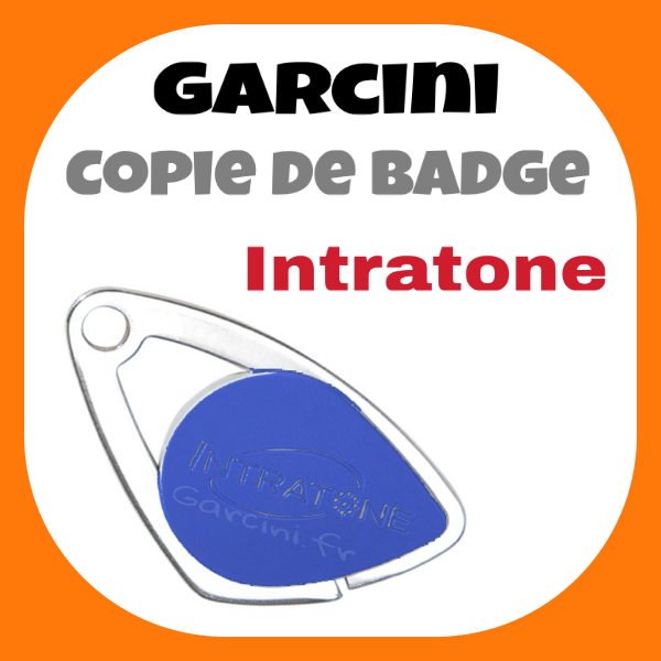 Badge Intratone bleu