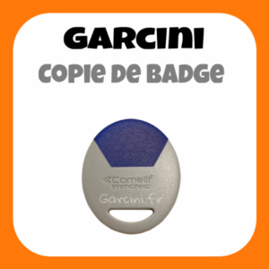 Badge Immotec Comelit bleu