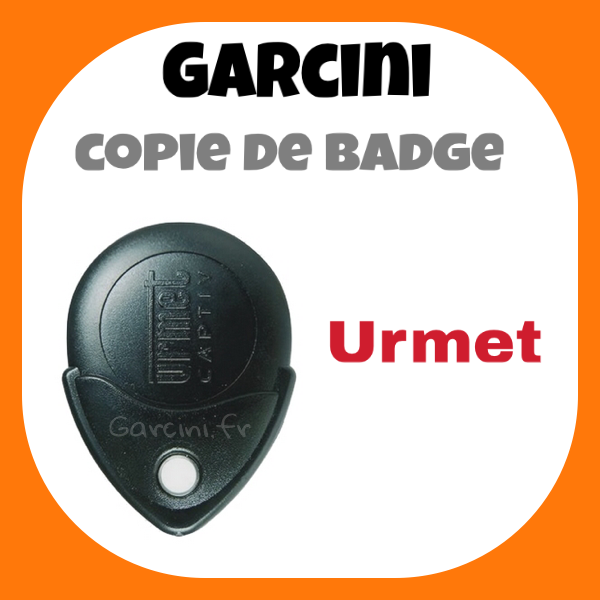 Badge Urmet noir