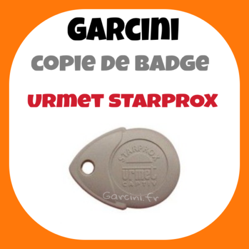 Badge Urmet STARPROX gris