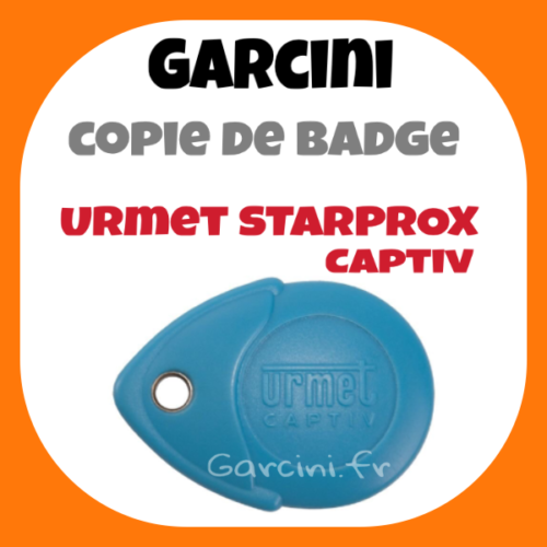 Badge Urmet CAPTIV Starprox bleu